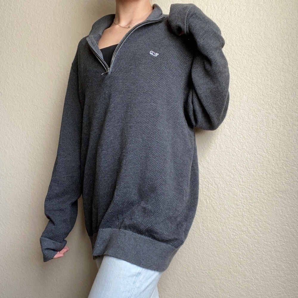Vineyard vines Hamilton pullover mock neck sweater